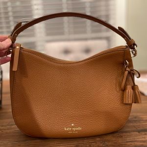 Kate Spade brown shoulder or crossbody bag.